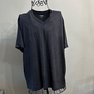 Old Navy Men's Charcoal V-Neck Short Sleeve Tee